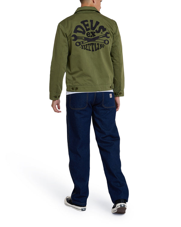 Top Time Workwear Jacket - Lichen Green