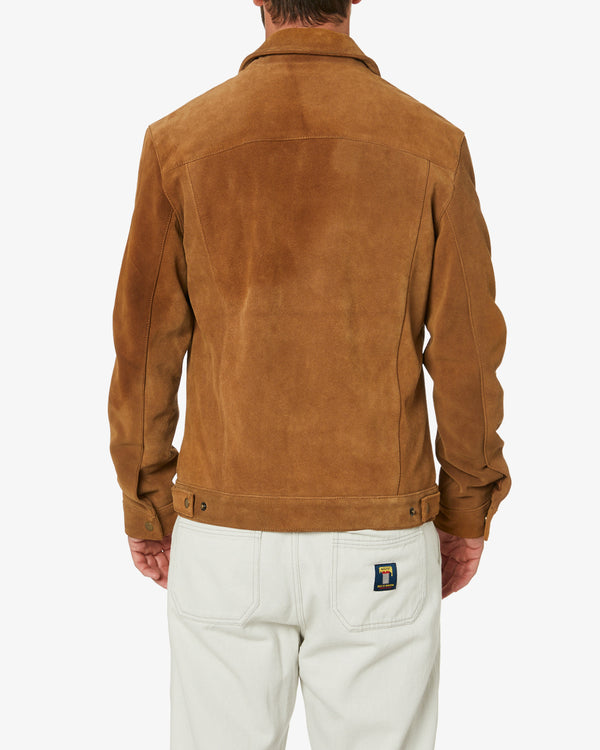Wildfire Suede Jacket (Regular Fit) - Tan